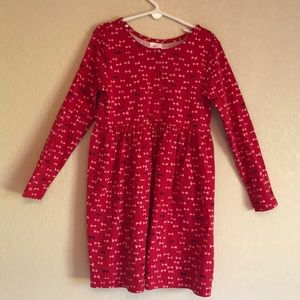 Hanna Andersson Red Bow Print Dress